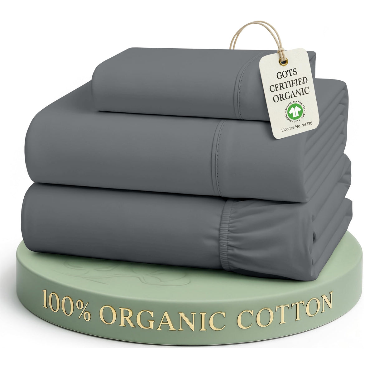 Organic Cotton Cooling Deep Pocket Sheet Set