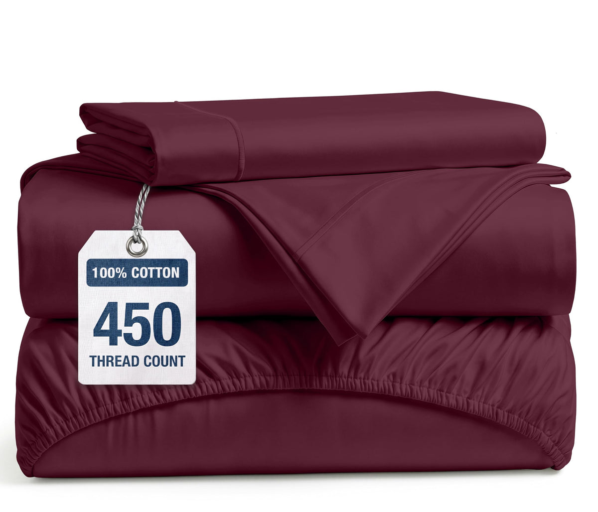 100% Cotton Sateen 500TC Sheet Set - Moonstruck