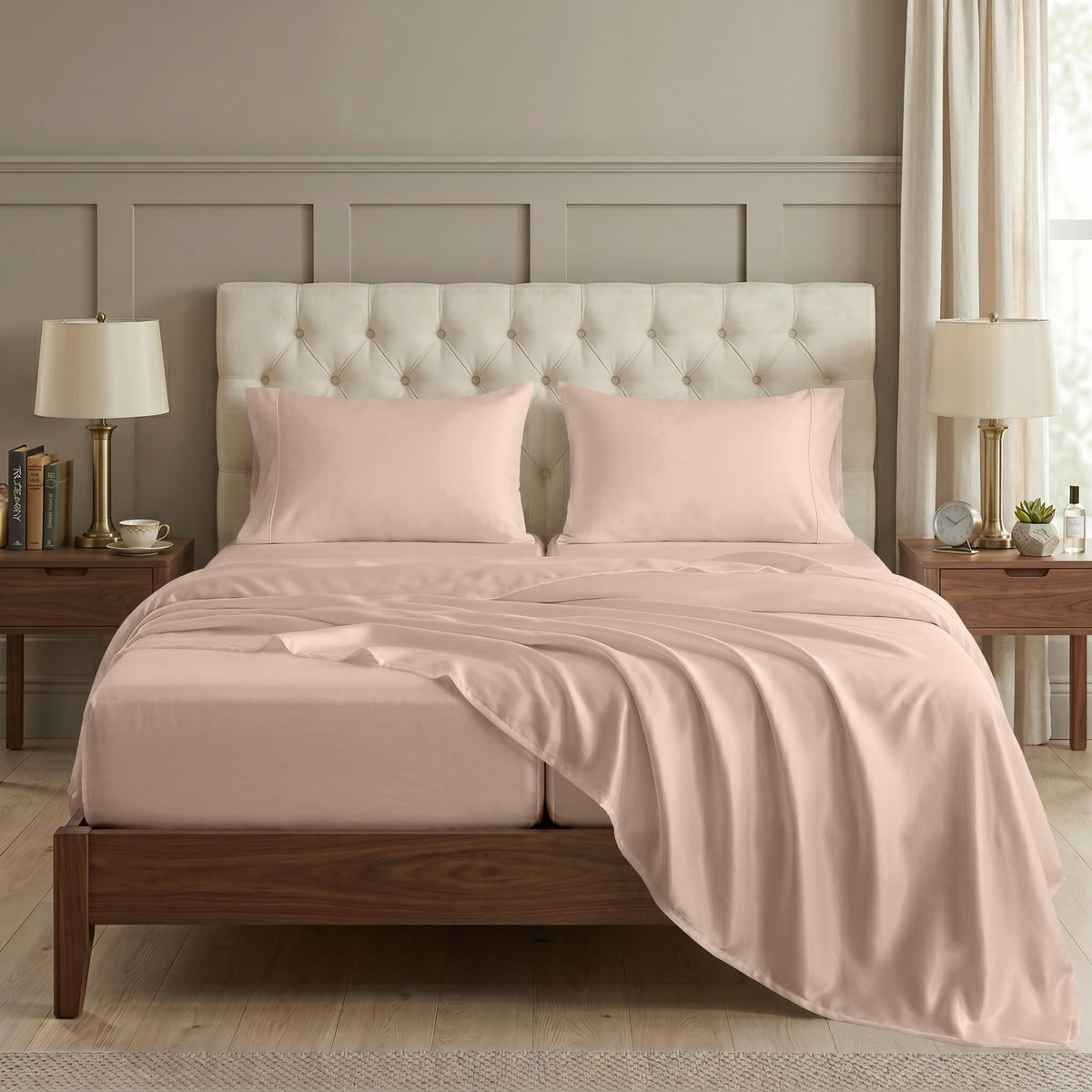 1000 Thread Count Egyptian Cotton Deep Pocket Sheet Set