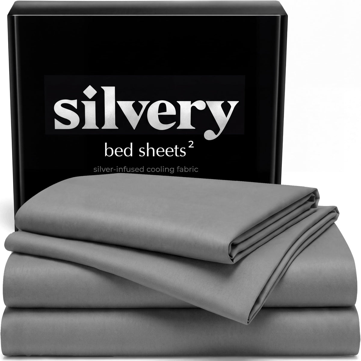 Silver-Infused Cooling Bed Sheet Set