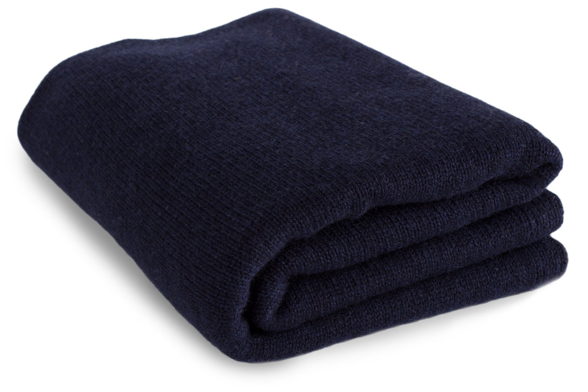 Love Cashmere 100% Cashmere Travel Blanket - Multiple Colors