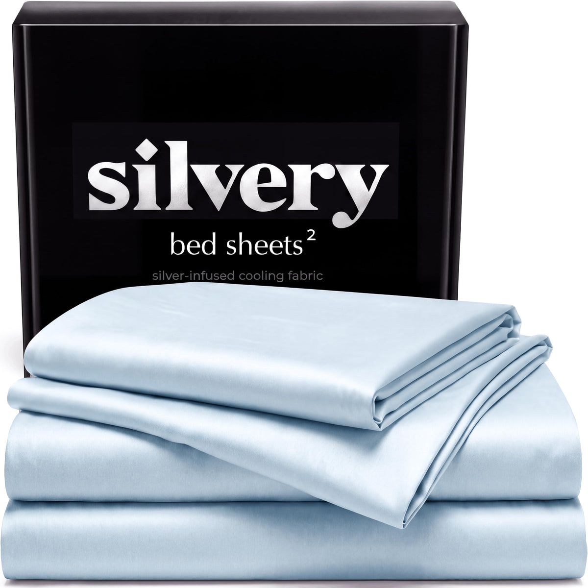 Silver-Infused Cooling Bed Sheet Set