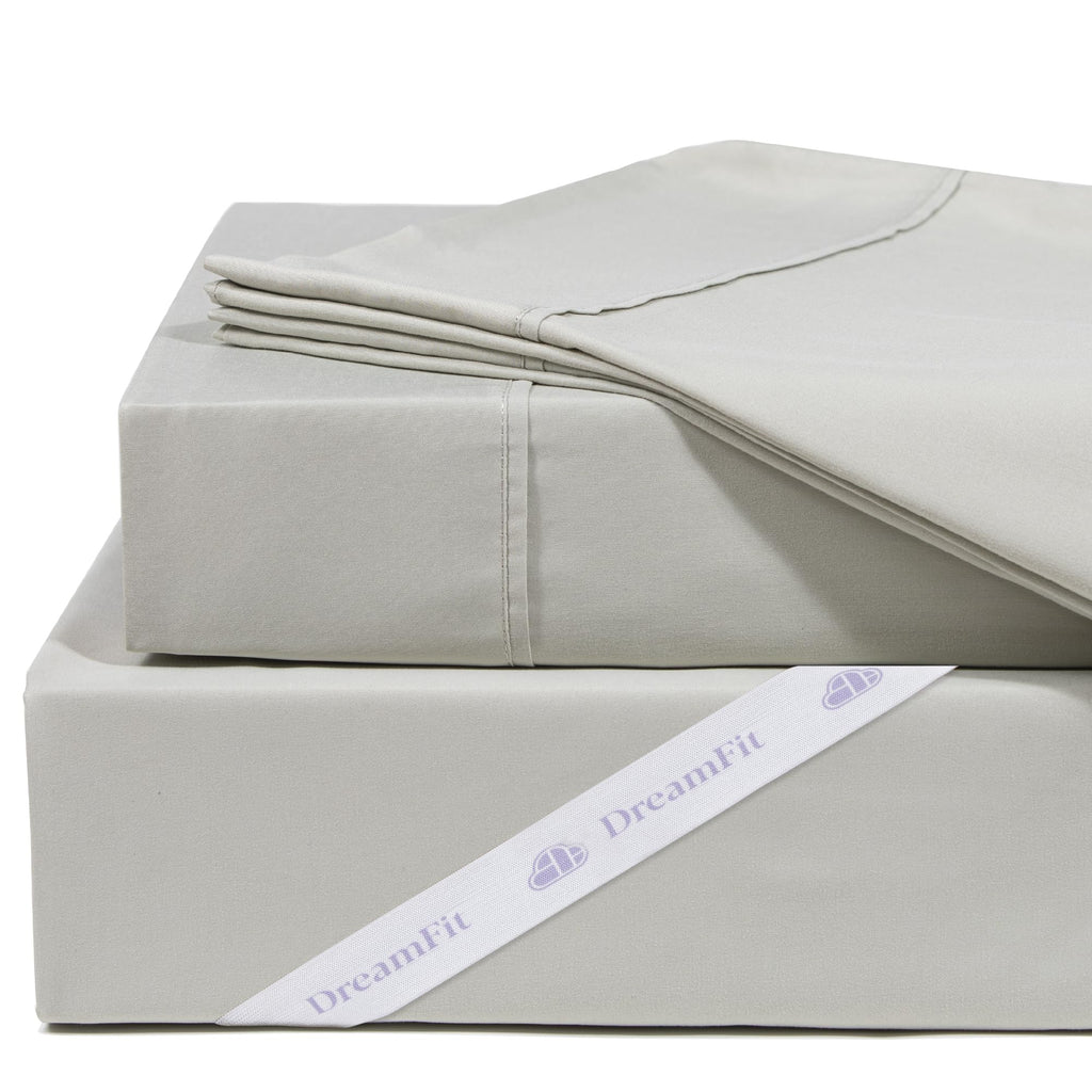 Bamboo Viscose Quilted Split Queen Sheet Set for Adjustable Beds