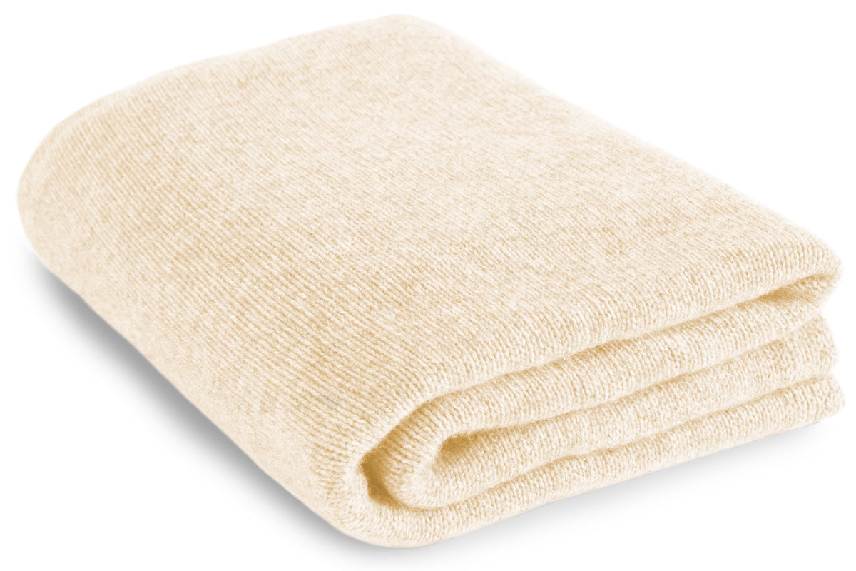 Love Cashmere 100% Cashmere Travel Blanket - Multiple Colors