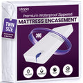 Waterproof 6-Sided Zippered Mattress Encasement