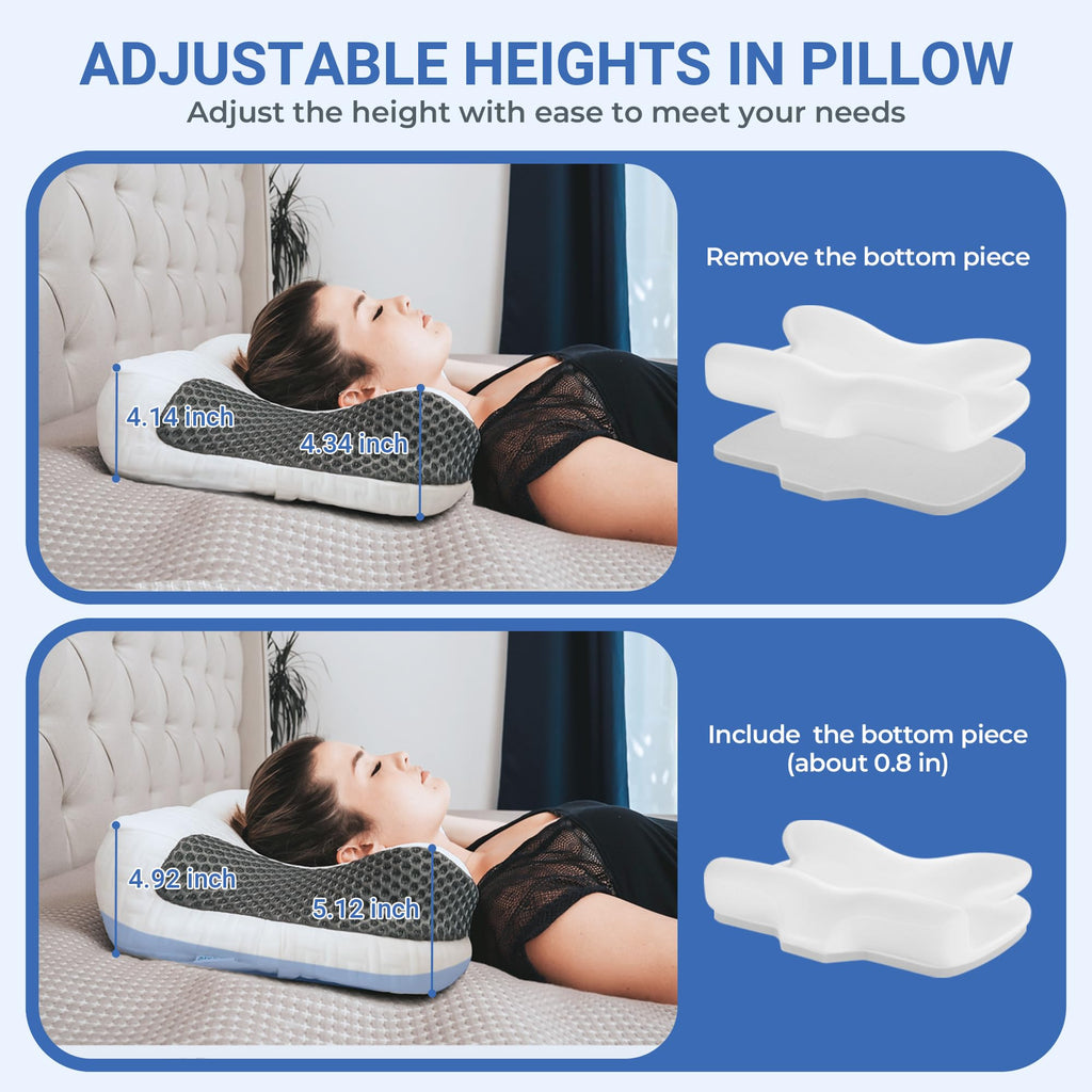Adjustable CPAP Hose Holder with Swivel Arm