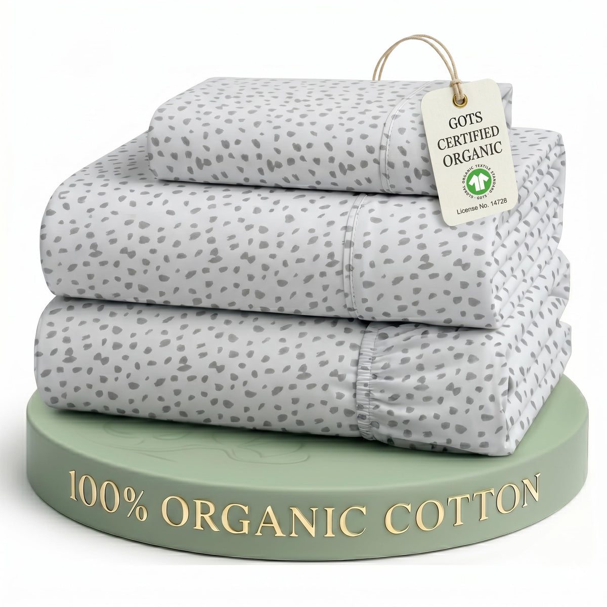 Organic Cotton Cooling Deep Pocket Sheet Set