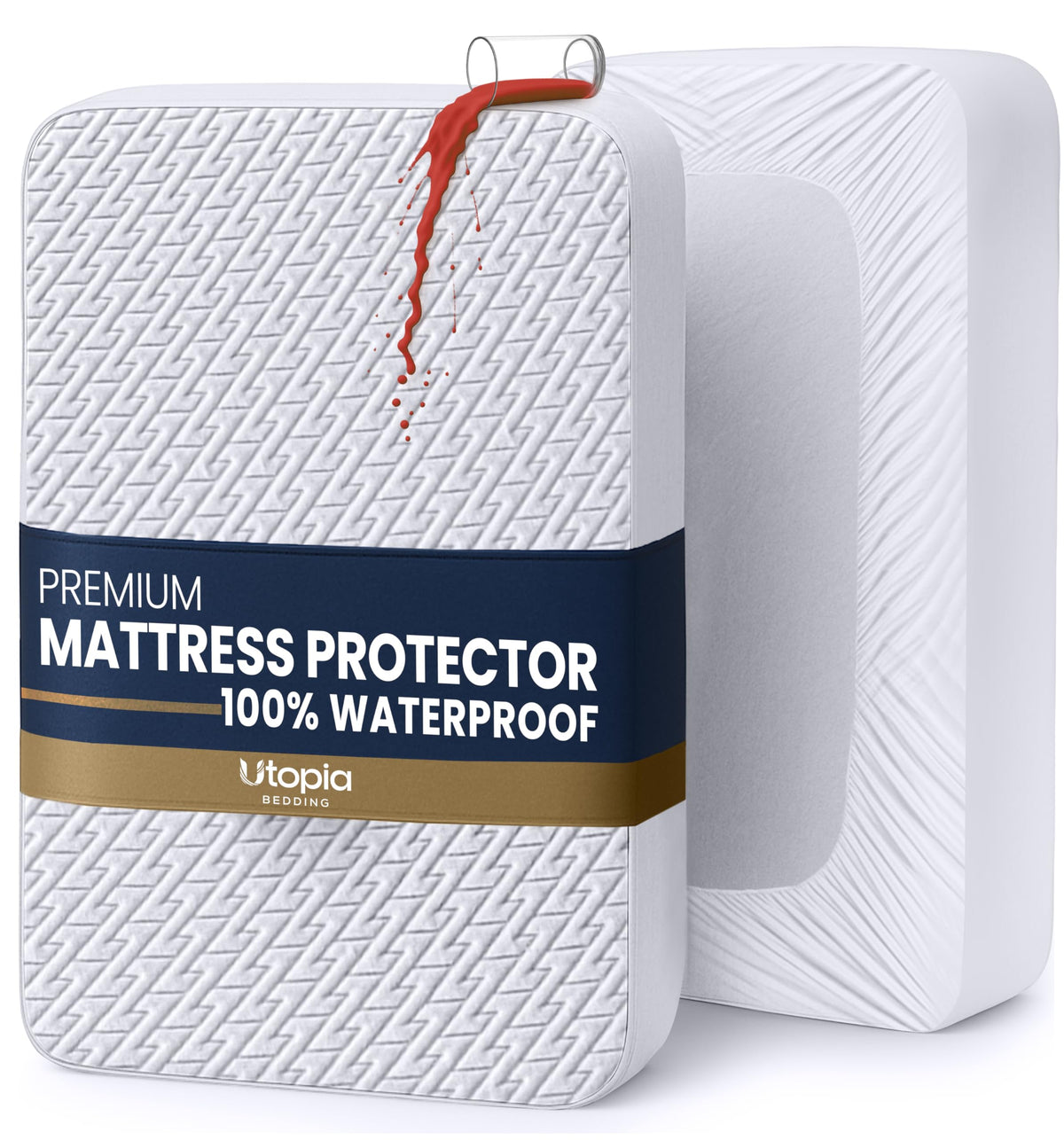 Waterproof Bamboo Viscose Mattress Protector