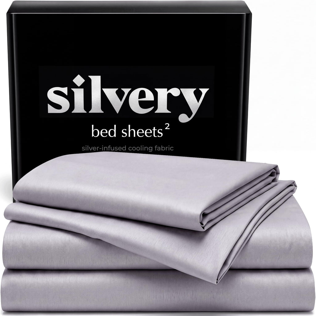 Silver-Infused Cooling Bed Sheet Set