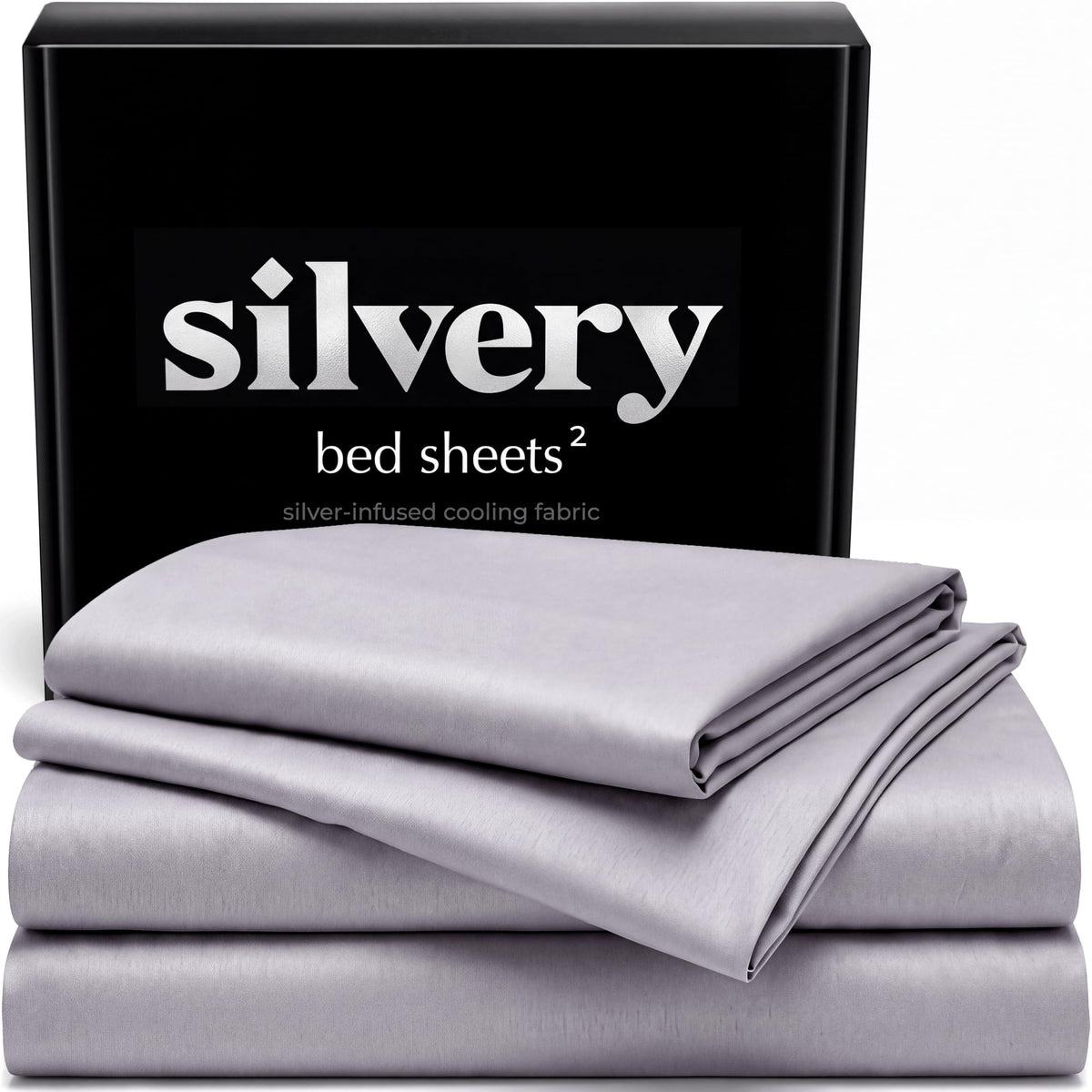 Silver-Infused Cooling Bed Sheet Set