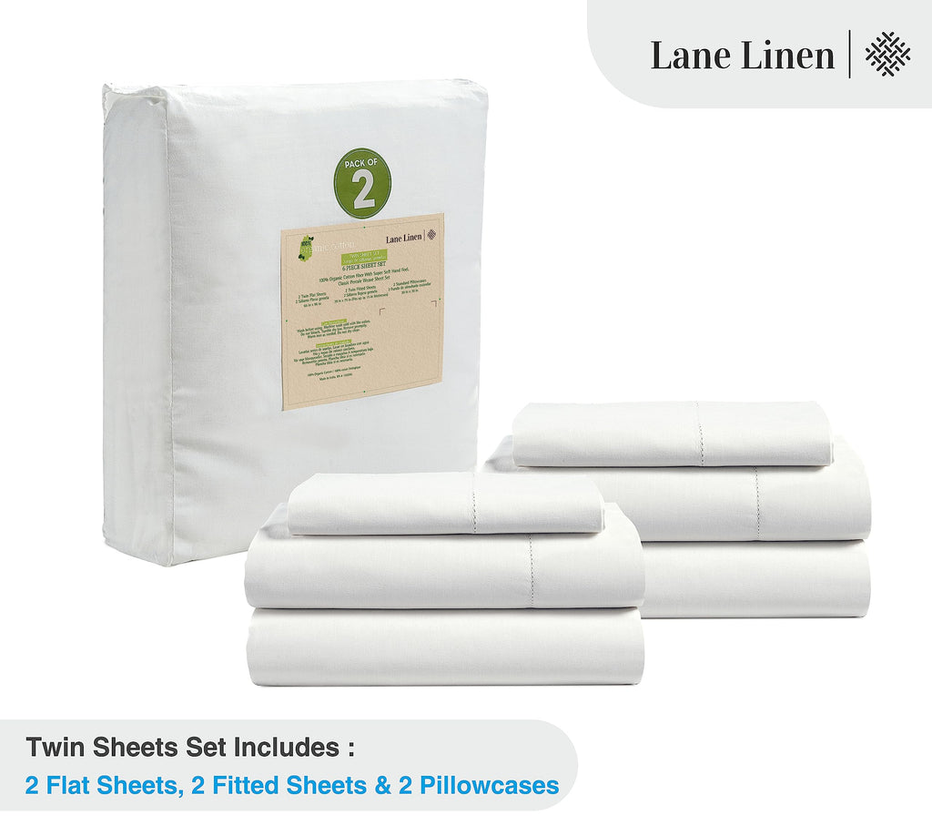 Organic Cotton Cooling Deep Pocket Sheet Set