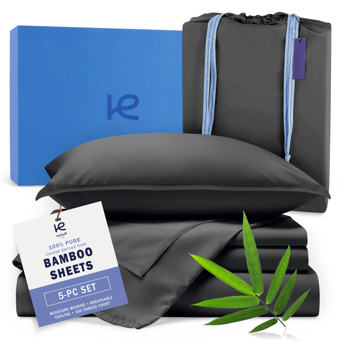 Organic Bamboo Viscose Cooling Sheet Set