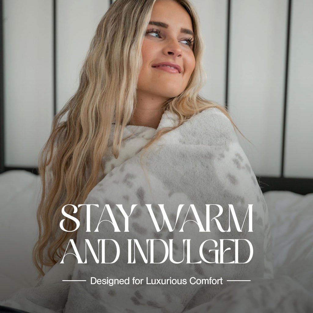 Ultra-Soft Faux Fur Throw Blanket