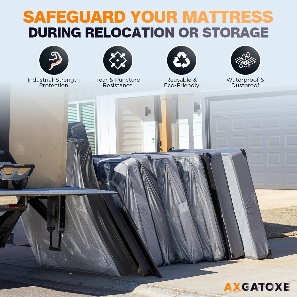 Waterproof Mattress Storage & Moving Bag