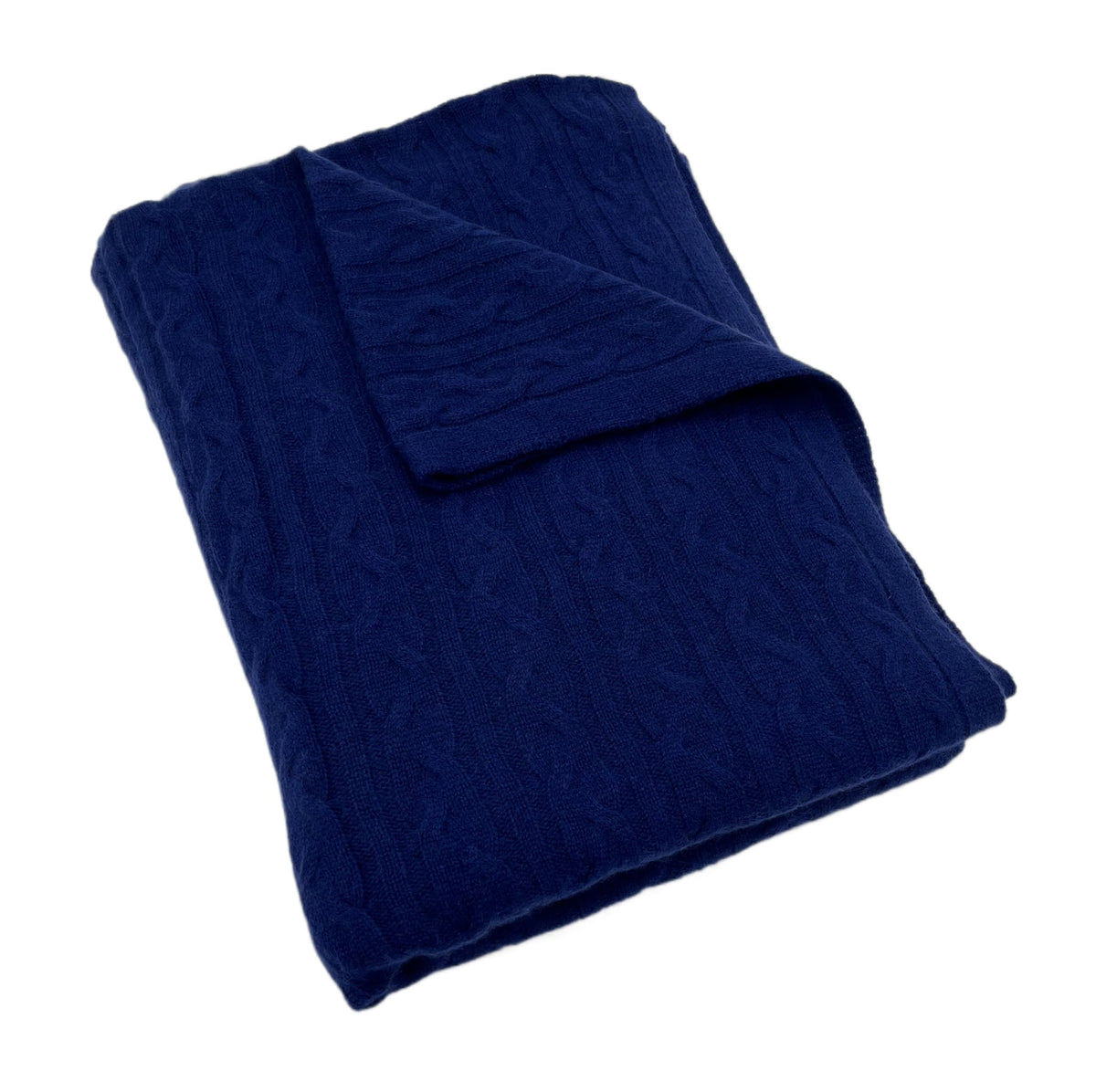 Alashan 100% Cashmere Cozy Cable Knit Throw