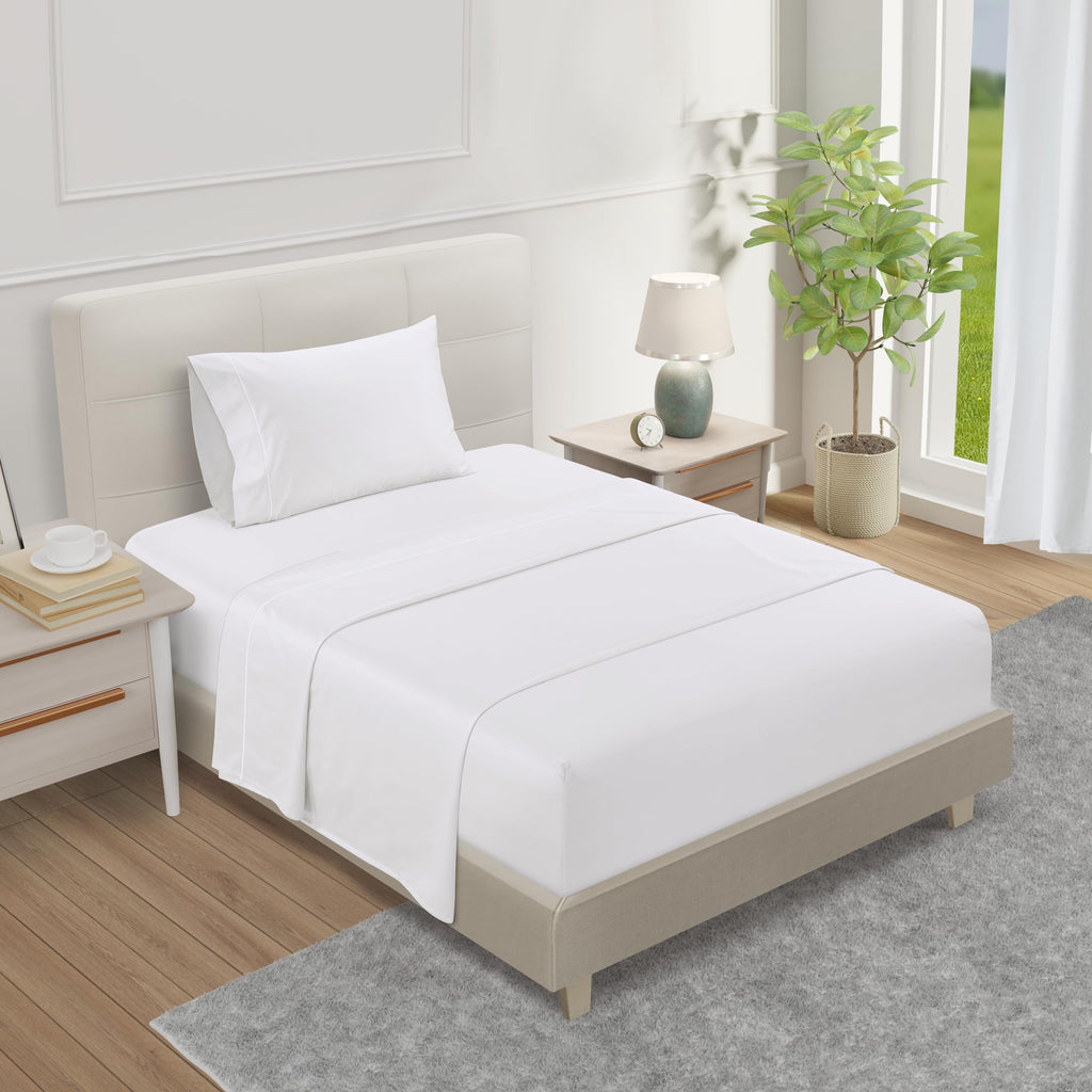 Egyptian Cotton Sateen Deep Pocket Sheet Set