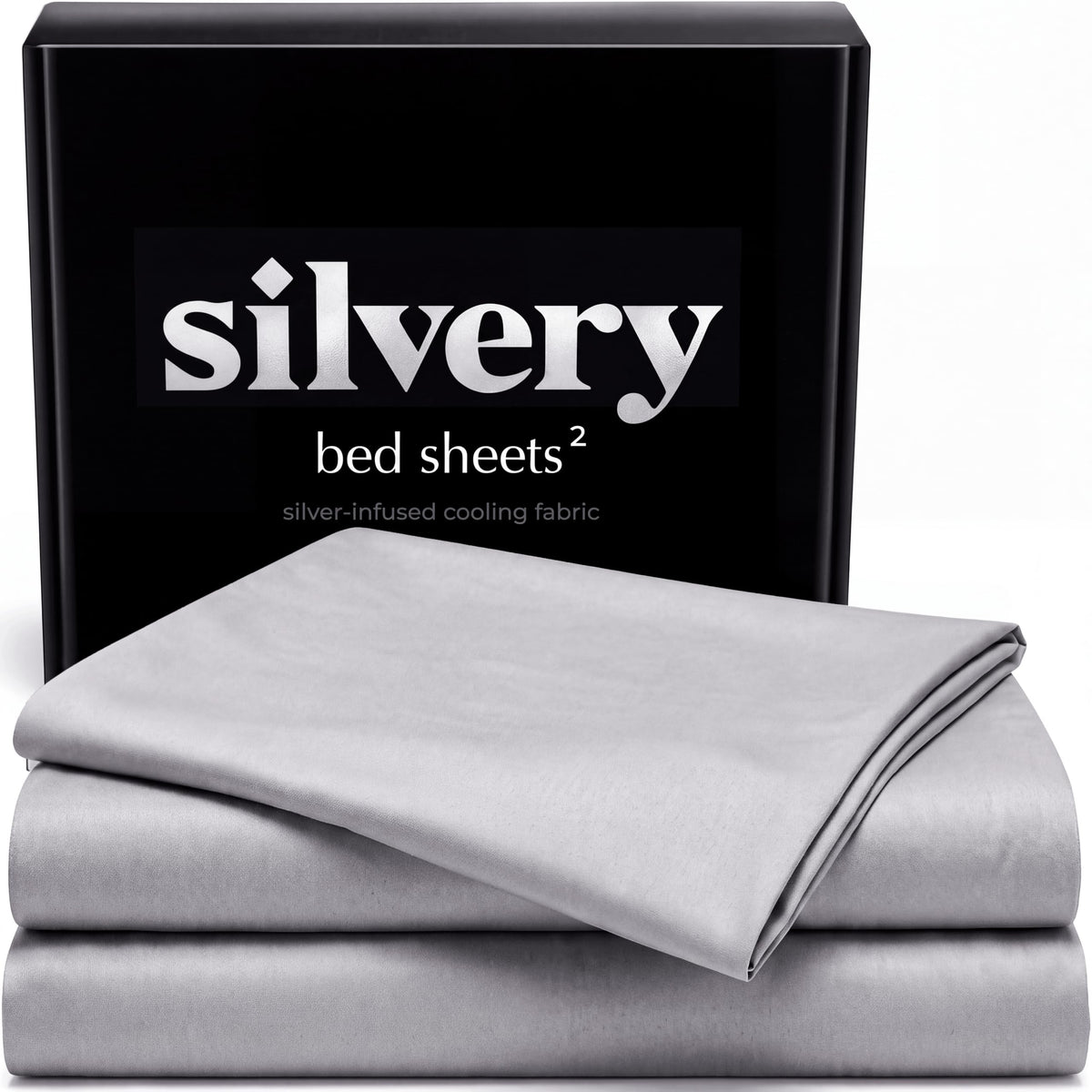 Silver-Infused Cooling Bed Sheet Set