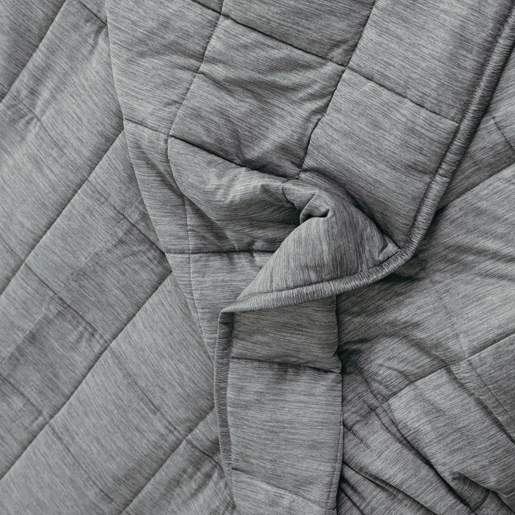 Big Blanket Co XL Weighted Blanket Cooling Frost Grey