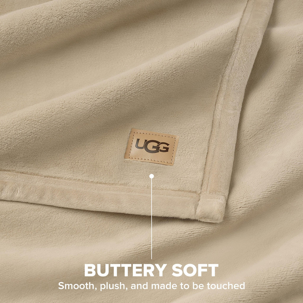 UGG Coco Plush Throw Blanket, 50" x 70"