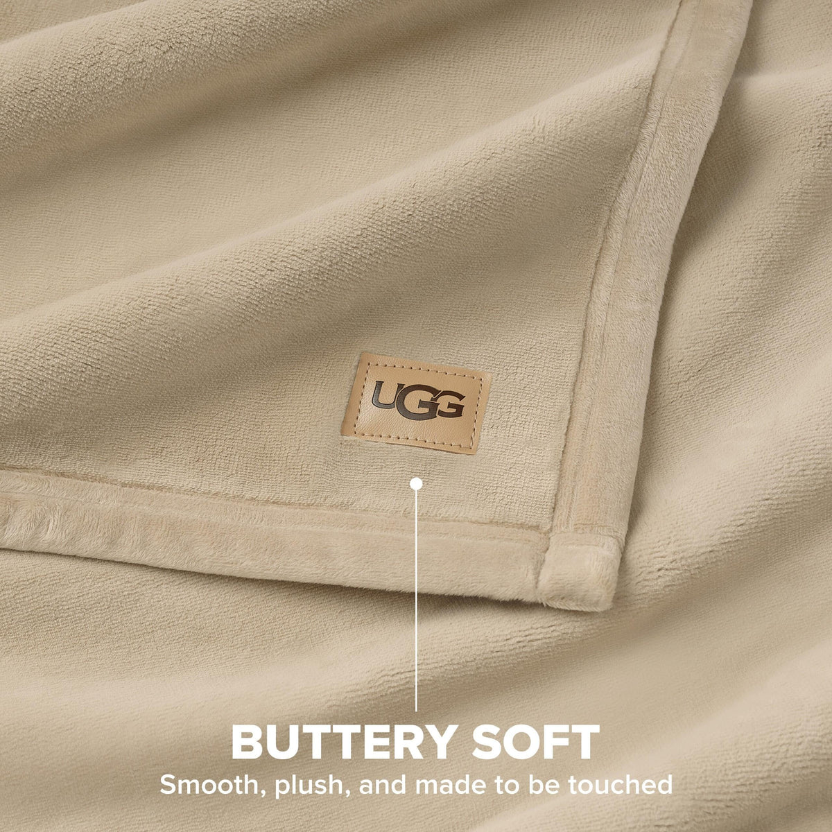 UGG Coco Plush Throw Blanket, 50" x 70"