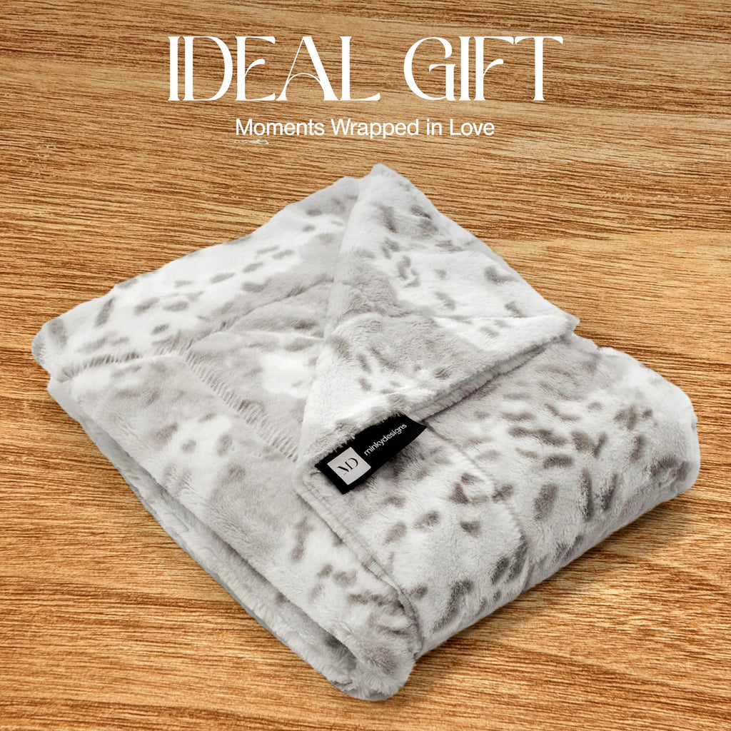 Ultra-Soft Faux Fur Throw Blanket